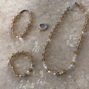 One of a kind handmade jewelry set